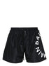 logo-jacquard swim shorts